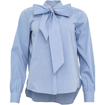 COSTAMANI Teddy shirt 2308116 Skjorte stribet hvid/blå